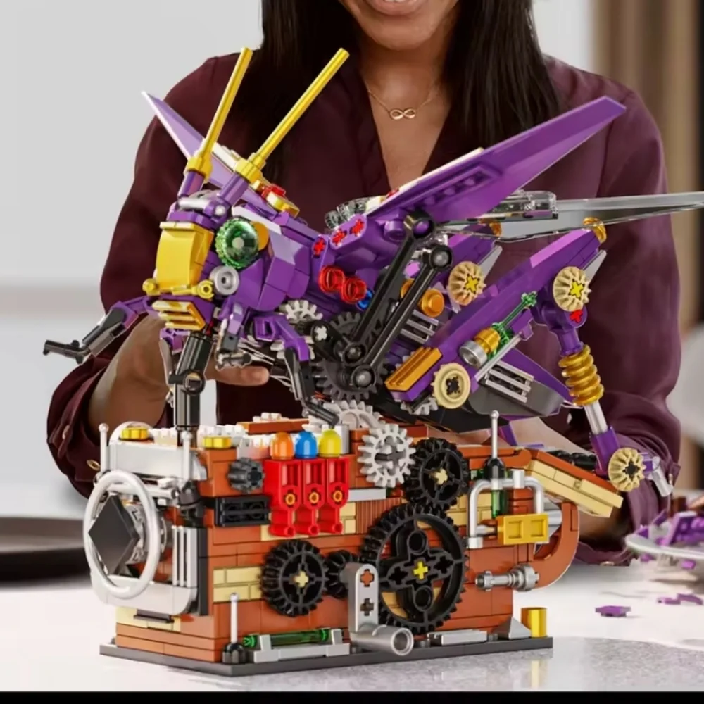 Colorful Mechanical‎ Insect Building Set